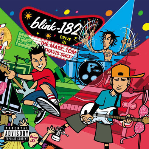 BLINK-182 MARK TOM & TRAVIS SHOW ENEMA STRIKES BACK Vinyl Record LP