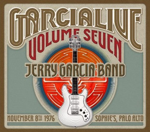 the album cover for Jerry Garcia - GarciaLive Volume Seven: November 8th 1976 Sophie's Palo Alto [2 CD]