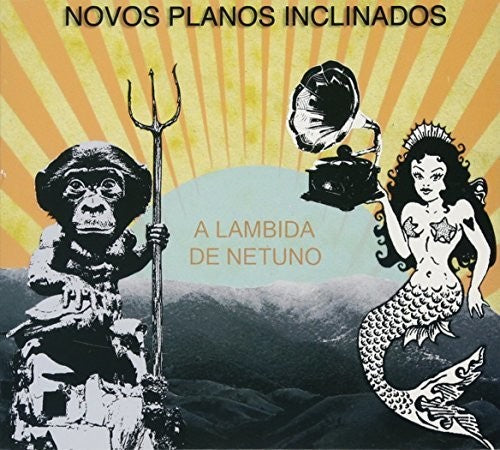 the album cover for Flauss Moreno - A Lambida De Netuno