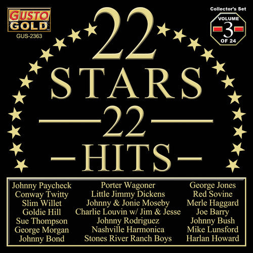 22 Stars - 22 Hits Vol. 3 / Various - 22 Stars - 22 Hits Vol. 3 / Various - Music CD