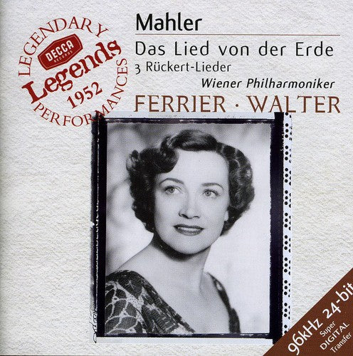 the album cover for KATHLEEN FERRIER - Das Lied Von Der Erde
