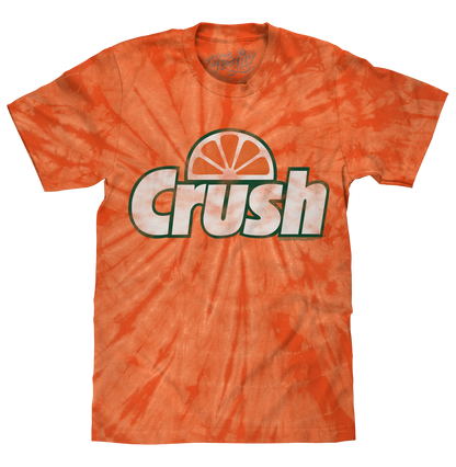 Orange Crush Tie Dye Mens T Shirt Officially Licensed Orange Tie Dye