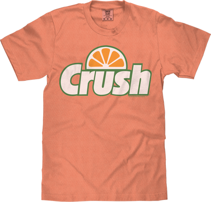 Tee Luv x Comfort Colors Orange Crush Logo Mens T Shirt Officially Licensed Melon