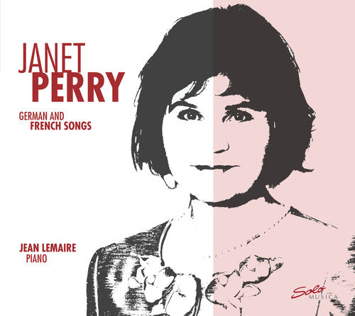 the album cover for Janet Perry - German & French Songs