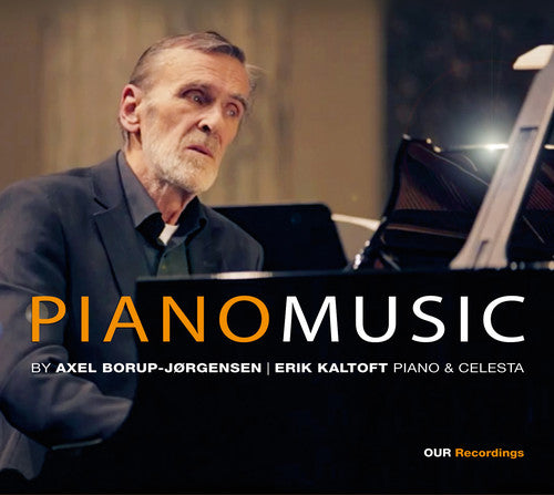 the album cover for G. Berg - Axel Borup - Jorgensen: Piano Music