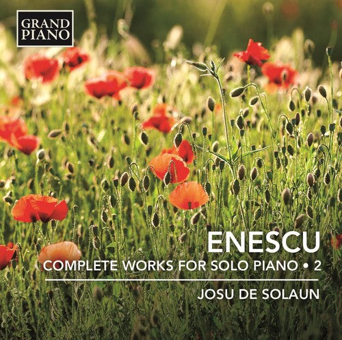 Enescu / Solaun - Enescu: Complete Works For Solo Piano 2 - Music CD