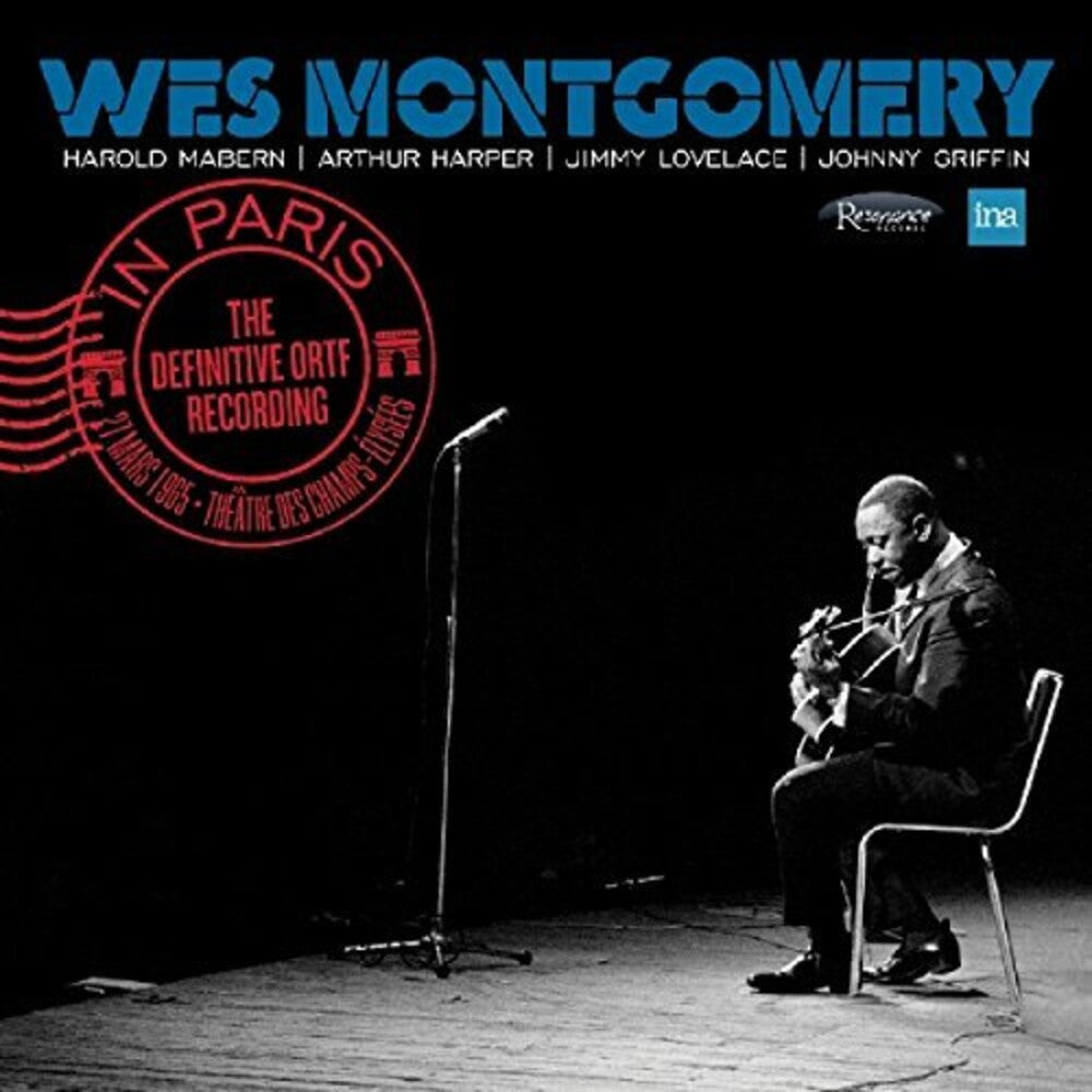 the album cover for Wes Montgomery - In Paris: The Definitive ORTF Recording [2CD]