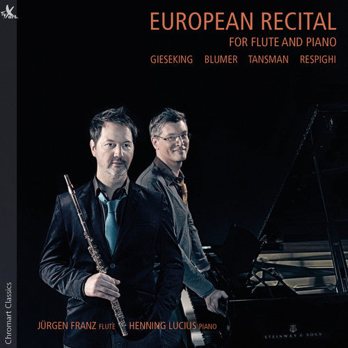 Blumer / Gieseking / Franz / Lucius - European Recital For Flute & Piano - Music CD