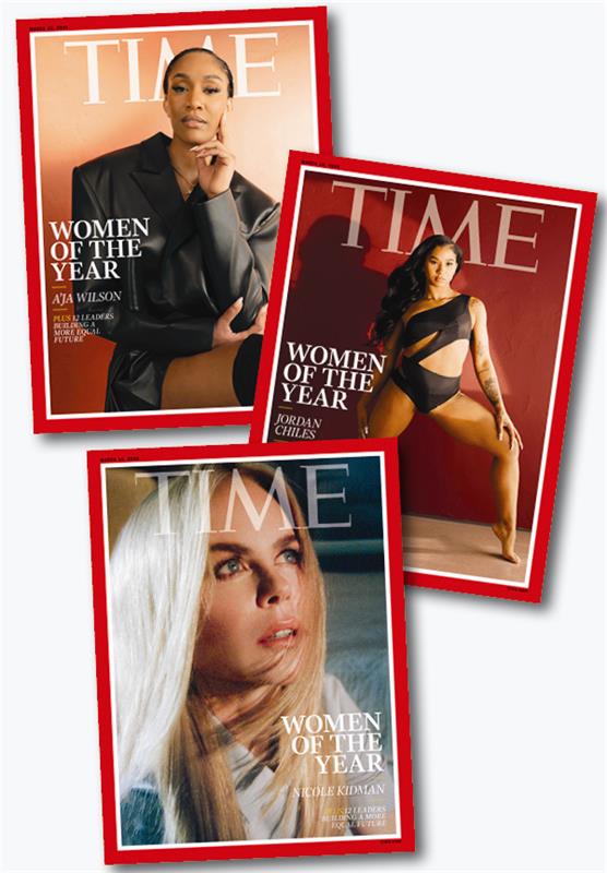 TIME Magazine - 03.10.25 Edition: Women Of The Year Nicole Kidman, A'Ja Wilson