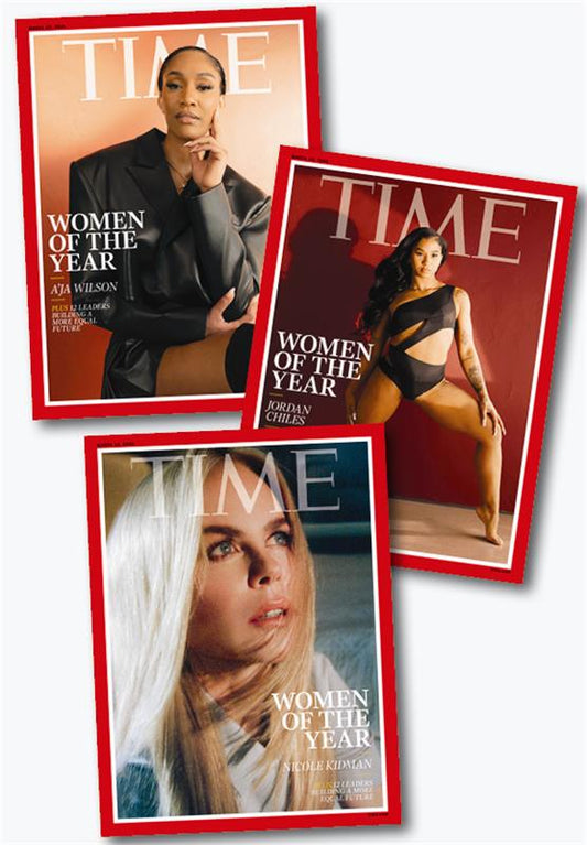 TIME Magazine - 03.10.25 Edition: Women Of The Year Nicole Kidman, A'Ja Wilson