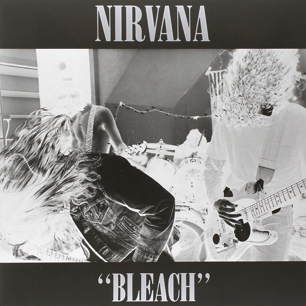 the album cover for Nirvana - Bleach [Remastered LP]