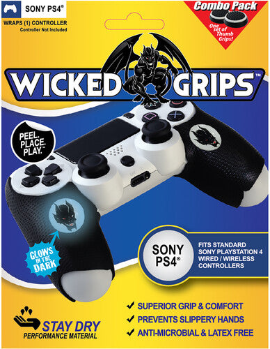Wg Ps4 Hp Cntrl Grips Thumb Grips Combo - Wg Ps4 Hp Cntrl Grips Thumb Grips Combo - Game Accessories