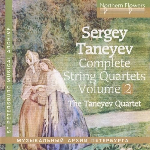 the album cover for Taneyev String Quartet - Taneyev String Quartet 2 Nos. 5 & 7