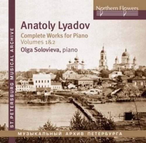 the album cover for B. Tchaikovsky - Lyadov: Complete Works For Piano 1