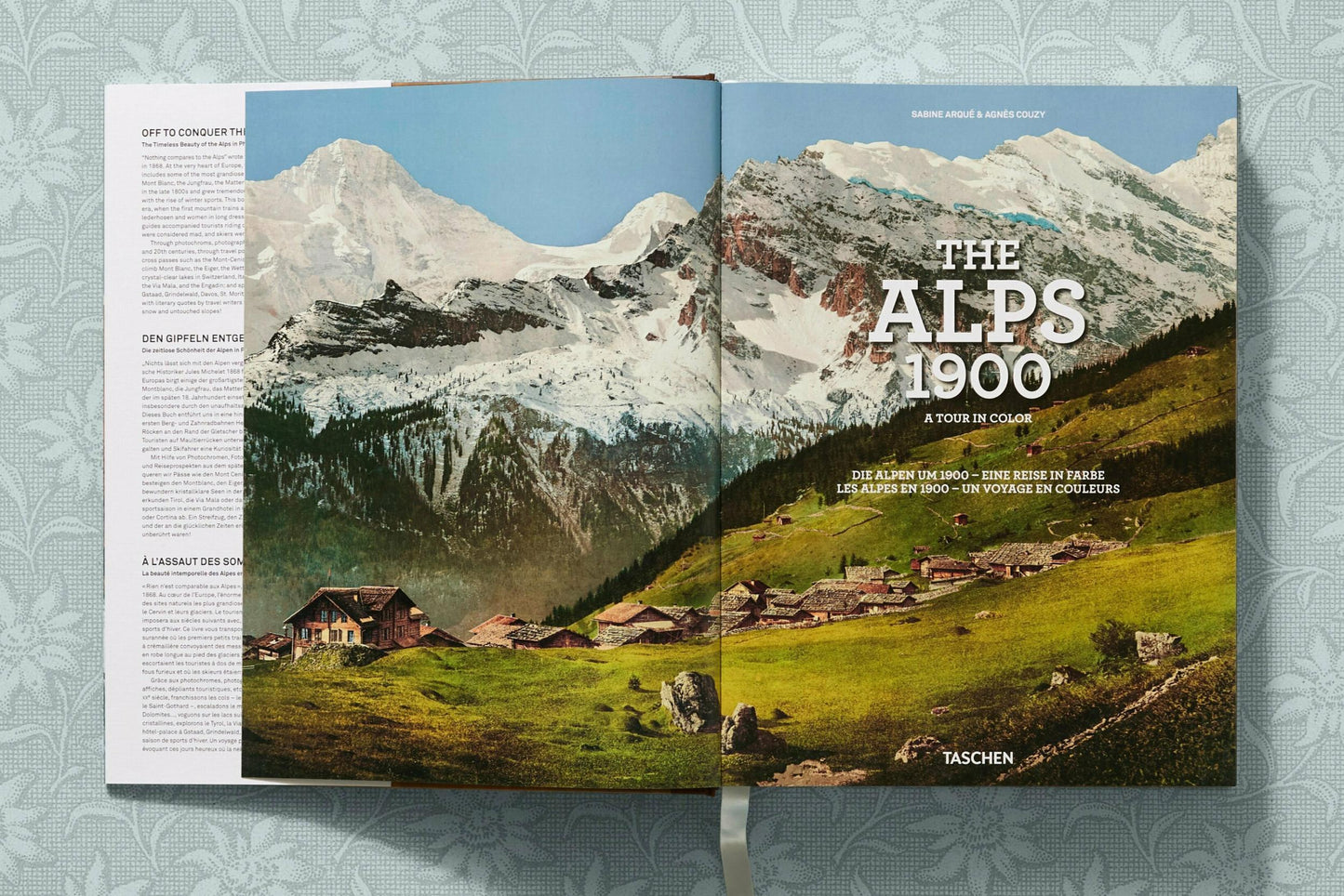 The Alps 1900. A Portrait in Color (German, French, English) Book