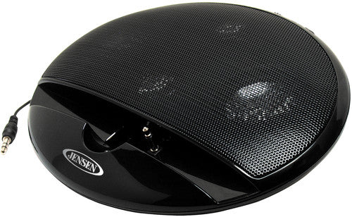 Jensen Portable Speaker W/AUX Cable Black Smps125 - Speakers