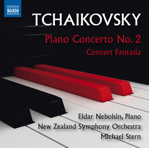 the album cover for Tchaikovsky / Nebolsin / New Zealand Symphony - Tchaikovsky: Piano Concerto 2 / Fantaisie de Concert