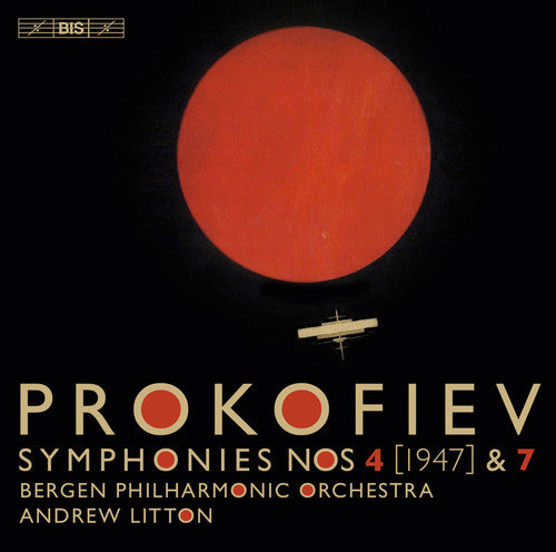 the album cover for Prokofiev / Bergen Philharmonic Orchestra - Prokofiev: Symphonies 4 & 7
