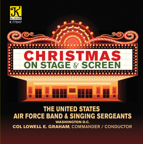 Whitcomb / Herman / U.s. Air Force Band - Christmas On Stage & Screen - Music CD