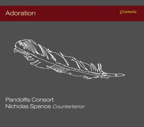 the album cover for J Bach S / Spanos / Pandolfis Consort - Adoration