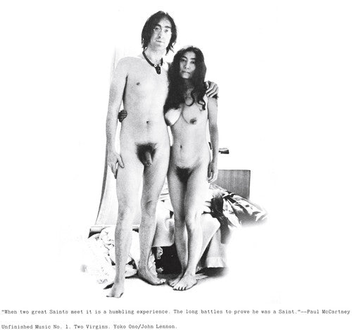 the album cover for John Lennon - Unfinished Music, No. 1: Two Virgins