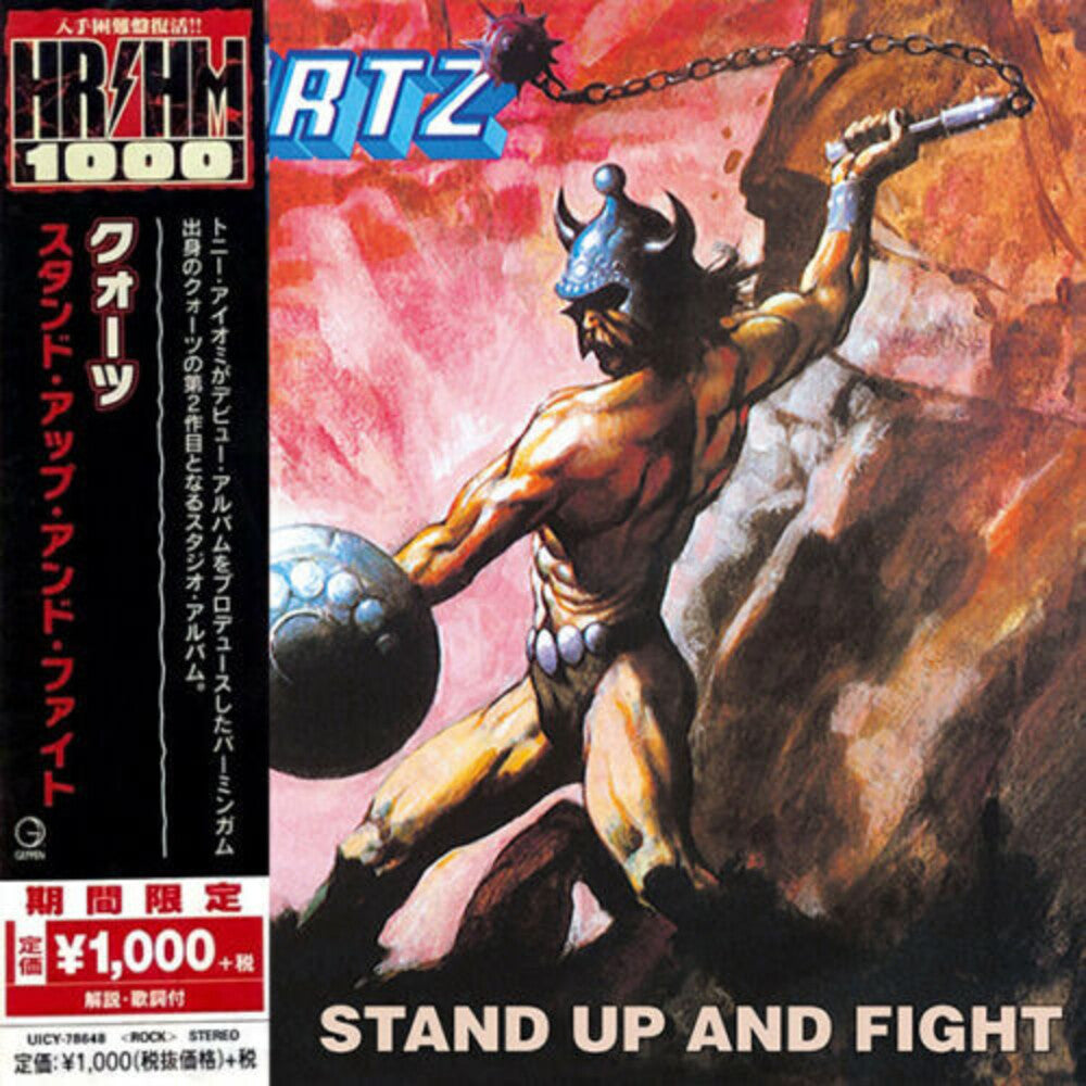 the album cover for Quartz - Stand Up & Fight