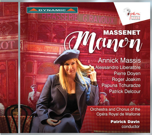 the album cover for Massenet / Massis / Liberatore / Davin - Massenet: Manon