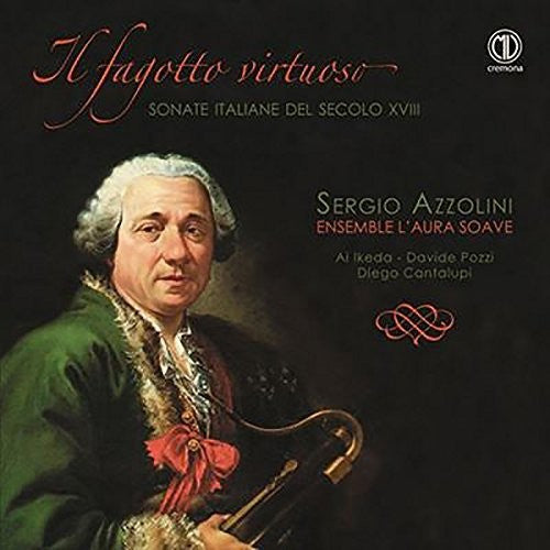 the album cover for Sergio Azzolini - Il fagotto virtuoso