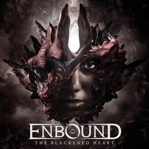 the album cover for Enbound - The Blackened Heart