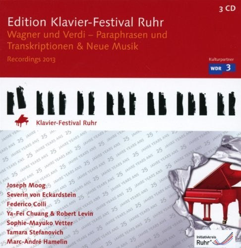 the album cover for Wagner / Verdi / Moog / Eckardstein / Colli - V31: Ruhr Piano Festival Edition