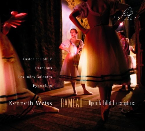 the album cover for Rameau / Weiss - Transcriptions d'opera pour clavecin