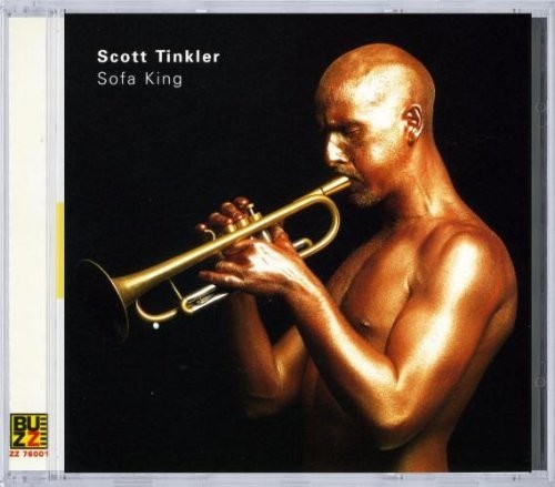 the album cover for Scott Tinkler Trio - Sofa king