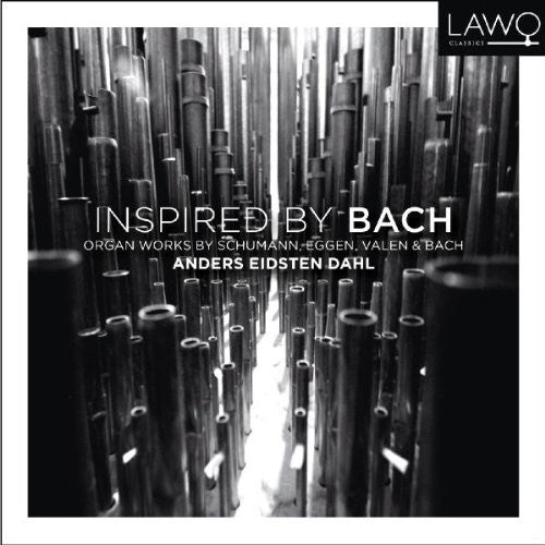 the album cover for Bach / Schumann / Eggen / Dahl - Inspired By Bach