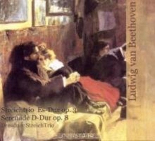 the album cover for Beethoven / Dresdner Streich Trio - Streichtrio Es Dur Op. 3