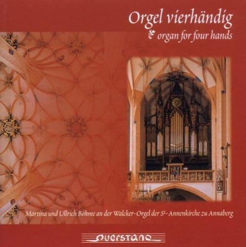 the album cover for Mozart / Richter / Hesse / U. Bohme / M. Bohme - Organ For 4 Hands
