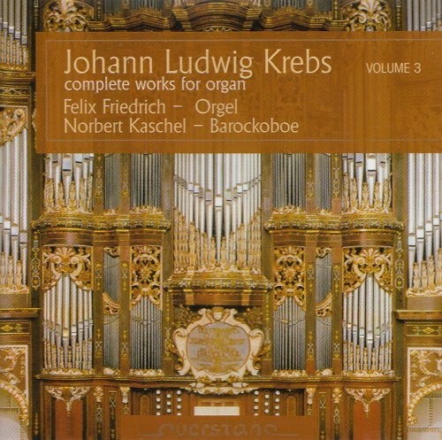 Krebs / Friedrich / Kaschel - V3: Complete Works For Organ - Music CD
