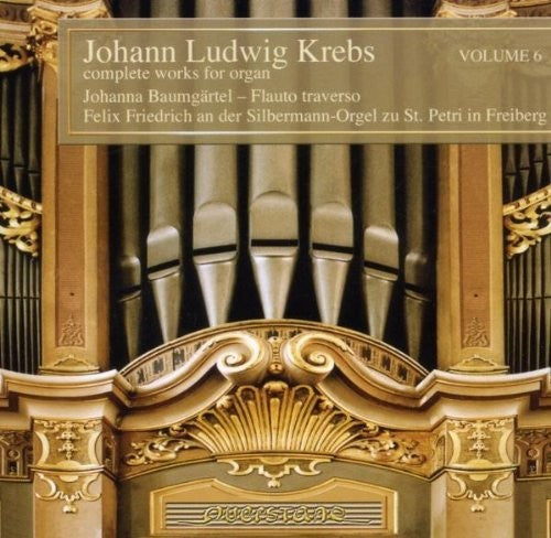 the album cover for Johanna Baumgärtel - V6: Complete Works for Organ