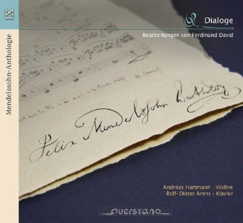 the album cover for Mendelssohn / Hartmann / Arens - V9: Anthology