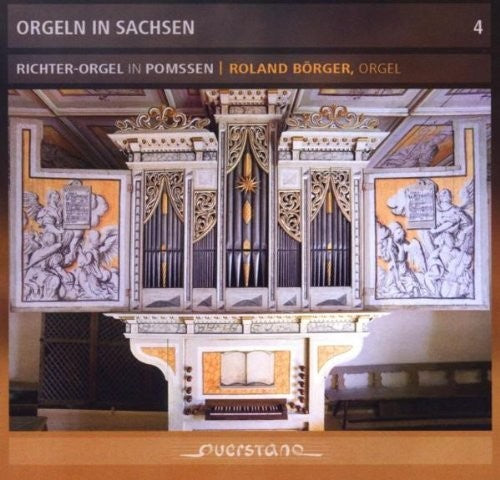 the album cover for Roland Borger / Various - Orgeln in Sachsen 4
