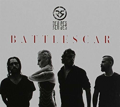the album cover for Red Sea - Battlescar