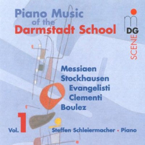 the album cover for Piano Music Of The Darmstadt S - Piano Music of