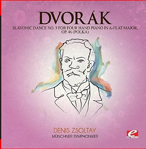 Dvorak - Slavonic Dance 3 Four Hand Piano A-flat Maj 46 - Music CD