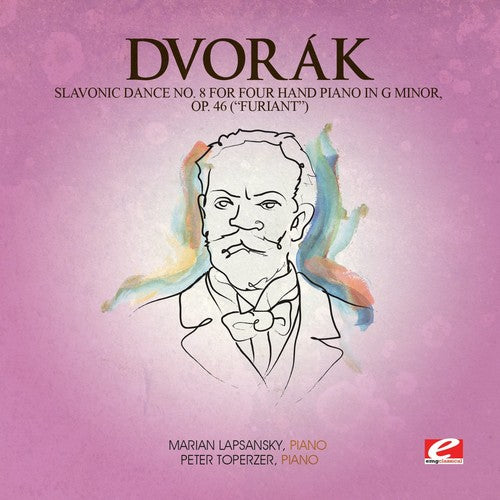 the album cover for Dvorak - Slavonic Dance 8 Four Hand Piano G Min 46