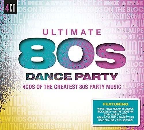 the album cover for Ultimate 80s Dance Party / Various Uk - Ultimate 80s Dance Party / Various