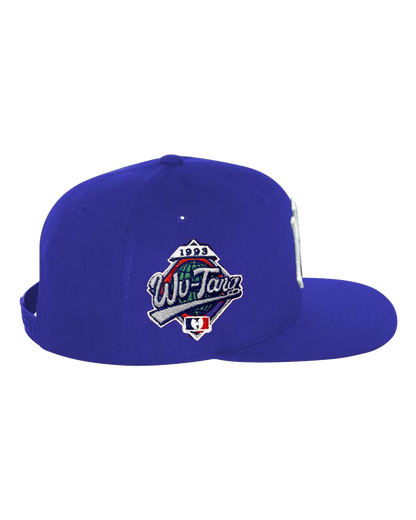Wu-Tang Clan Officially Licensed Wu York Snapback Hat Royal Blue