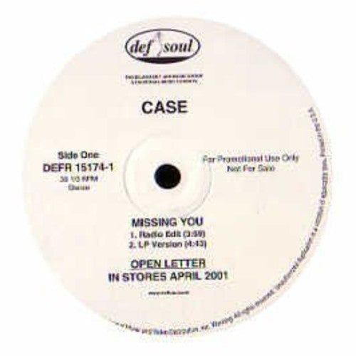 Missing You [12" Vinyl] Vinyl Record