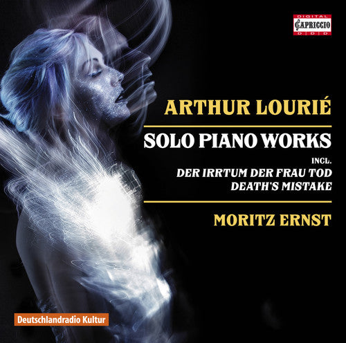 the album cover for Lourie / Ernst / Ansull - Arthur Lourie: Solo Piano Works