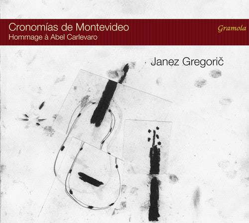 the album cover for Barrios / Gregoric - Cronomias de Montevideo