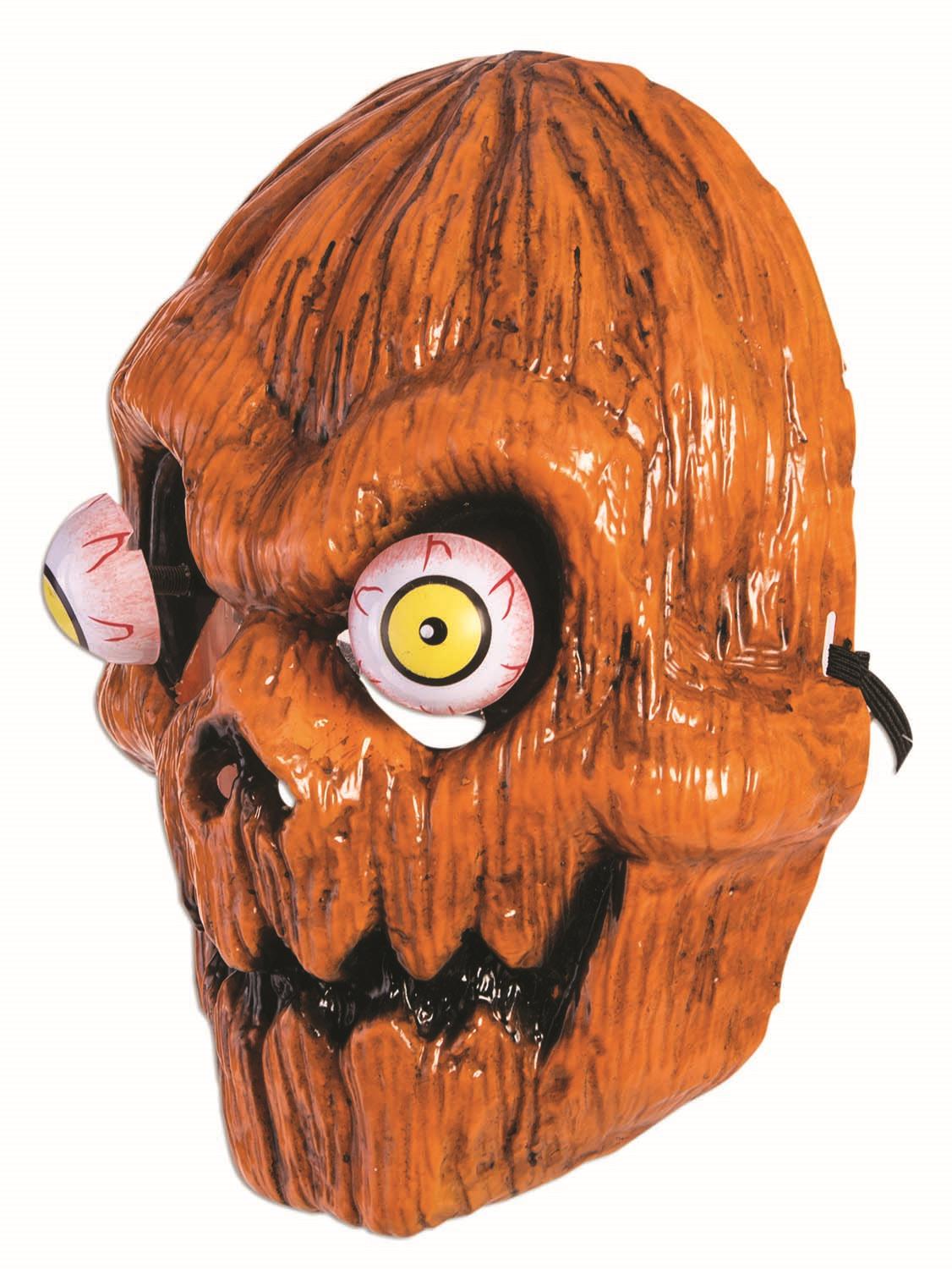 Pumpkin Head Evil Clown Face Mask