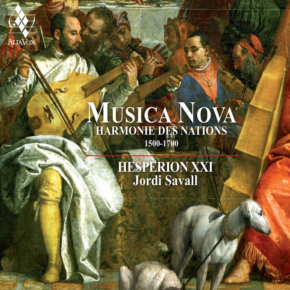 the album cover for Jordi Savall - Musica Nova Harmony Des Nations 15